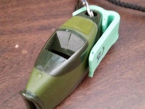 fischio clip da tasca fox40 sharx sport & fitness all'aperto cintura clip-on fischietto di sicurezza 3d print model - Mito3D