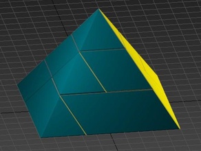 Pyramide puzzle Rätsel 3d print model - Mito3D