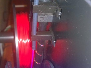 filament kılavuz tüp klibi 3d yazıcı parçaları aksesuarları rehberi flashforge yaratıcısı pro 3d print model - Mito3D