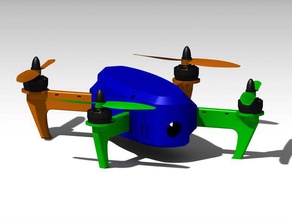 mini fpv quadcopter r c vehicles 3d print model - Mito3D