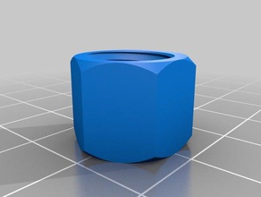 bidet toilet seat nut parts customized 3d print model - Mito3D