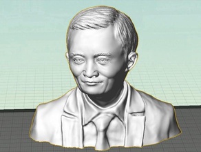 jack ma Çince adı yun alibaba CEO'su insanlar 3d print model - Mito3D