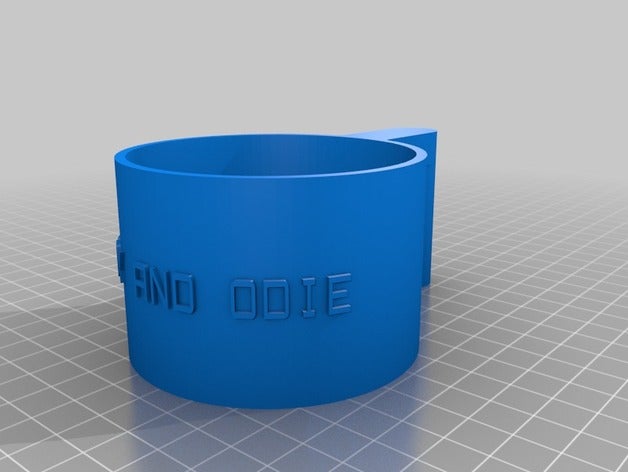 pup cup Haustiere kundengebundene 3D print model - Mito3D