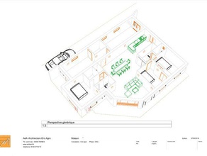 küçük bir ev binalar ve yapılar archisud architecte eric agro aile logement maison 3d print model - Mito3D