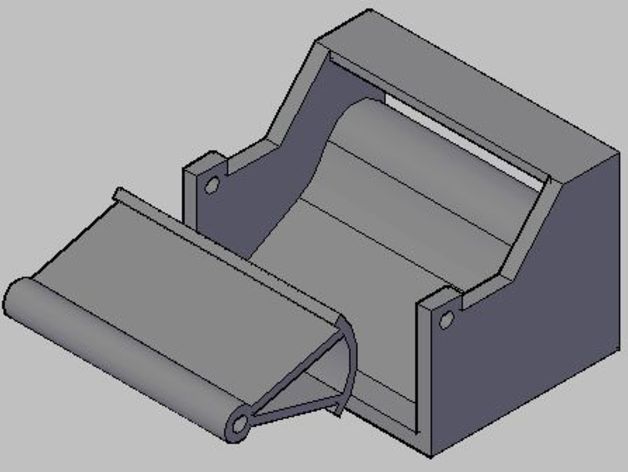 tainter gate-Modell Gebäude Strukturen 3d-drucken autocad besch dwg dxf Hydrodynamik Industrie-Modell Spielzeug 3D print model - Mito3D