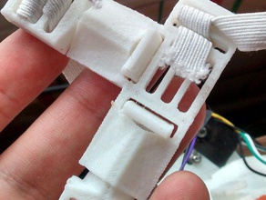 t-buckle female parts arts buckle crafts strap t 3d print model - Mito3D