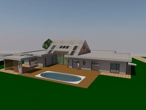grande maison de famille bâtiments et structures archisud l'architecte architecte la casa eric agro 3d print model - Mito3D