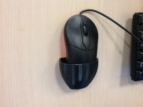 mouse wall mount organization 3d print model - Mito3D