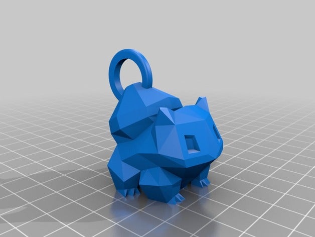 bulbasaur Schlüsselbund Spielzeug & game Zubehör keychain pokemon 3D print model - Mito3D