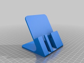 iphone 6 stand mobile phone iphone6 holder 3d print model - Mito3D