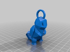 Schiggy Schlüsselbund Spielzeug & game Zubehör keychain pokemon 3d print model - Mito3D
