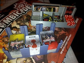 zombicide kart tepsisi kutusu tutucu oyuncak & oyun aksesuarları sahibi kaset 3d print model - Mito3D