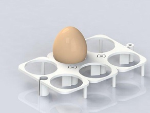 yumurta fridgeorganizer - huevera para nevera mutfak ve yemek buzdolabı Organizatör 3d print model - Mito3D