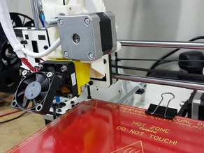 ventilador de montaje Impresora 3d las piezas 40mm del enfriador el pla refrigeración 3d print model - Mito3D