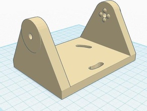 altavoz soporte de montaje 3d la impresión parte tinkercad útil 3d print model - Mito3D