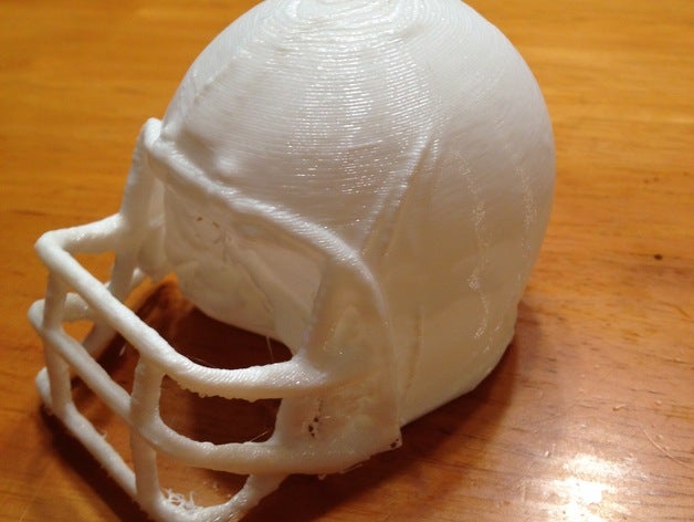 la nfl casco digitalizados deporte y al aire libre de fútbol 3D print model - Mito3D