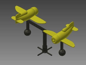 gee bee racer mobile jouets & jeux 3d print model - Mito3D