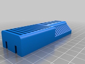5 usb stick 10 sd card holder micro slot organization customized 3d print model - Mito3D