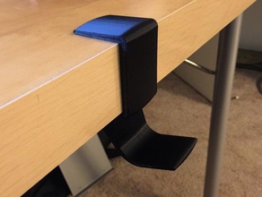 auriculares escritorio gancho de la oficina los el pie 3d print model - Mito3D