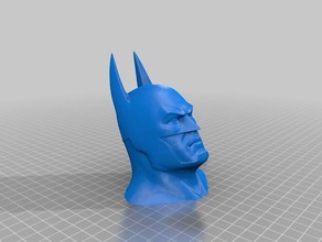 batman keine Fehler geglättet Skulpturen gotham held 3d print model - Mito3D