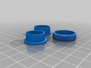 kb los anillos personalizado 3d print model - Mito3D