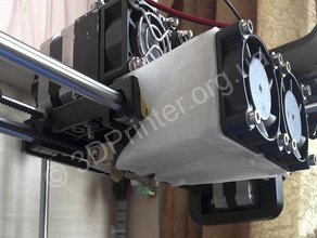 malyan m180 freesculpt ex2 pla ventilateur http 3dprinterorgua version L'imprimante 3d de pièces souffleur mod 3d print model - Mito3D