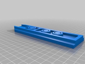 gun track cover botton ghostbusters proton wand props 3d print model - Mito3D