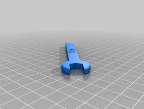 il mio personalizzato semplice chiave da 10mm fai te su misura 3d print model - Mito3D