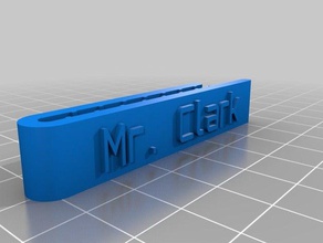 clark os acessórios personalizado 3d print model - Mito3D