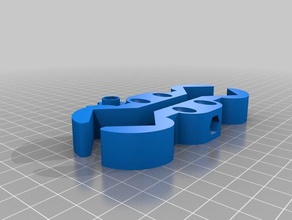 doppio morsetto strumenti supporto 3d print model - Mito3D