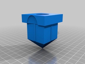 post bloc ménage personnalisé 3d print model - Mito3D