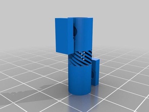 meine angepassten parametric flexible Kupplung 3d-Drucker Teile kundengebundene 3d print model - Mito3D
