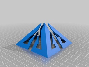 my customized global dynamics pyramid v2 cameron signs & logos 3d print model - Mito3D