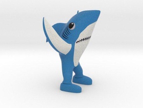 a sinistra di squalo sculture bevuto drunkshark kleft leftshark shar destra shark 3d print model - Mito3D