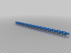 il mio personalizzato di collegamento chain parti su misura 3d print model - Mito3D
