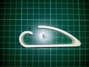 towel clip kitchen & dining holder hook 3d print model - Mito3D