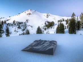 lassen volkanik Ulusal Parkı haritalar spor ve açık hava dem arazi 3d print model - Mito3D