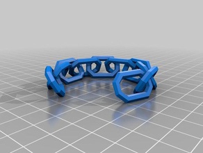 10 link chain customized 3d print model - Mito3D