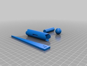 toy sword toys & games 5 pieces 3d print model - Mito3D