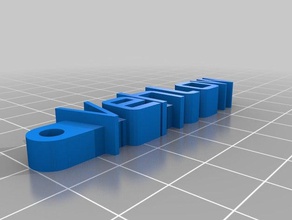 vehlow organização personalizado 3d print model - Mito3D