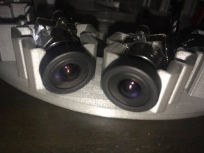 360 stereoscopica 3d, macchina fotografica panoramica rig la fotocamera Fotocamera 3d di montaggio videocamera gopro mobius oculus 3d print model - Mito3D