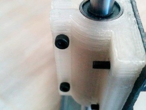 8mm bearing support 3d printer parts mount 3d print model - Mito3D