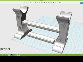 sword stand holder household customized 3d print model - Mito3D