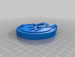 california golden seals keychain 3d printing seal hockey nhl 3d print model - Mito3D