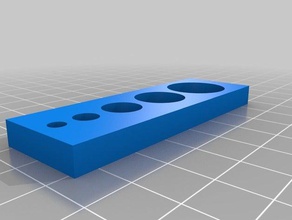círculo de calibración La impresión en 3d las pruebas la 3d print model - Mito3D