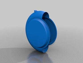 Licht Abdeckung casquette phare - monowheel 3d print model - Mito3D