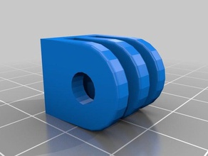 gopro vis de la pièce 3d print model - Mito3D
