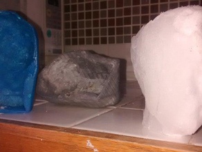 biz burada donuyoruz' colbert slush kalıp sanat araçları buz kalıbı mold kar heykel stephen 3d print model - Mito3D
