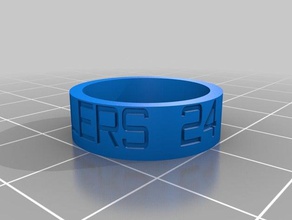 my boss ring rings customized 3d print model - Mito3D