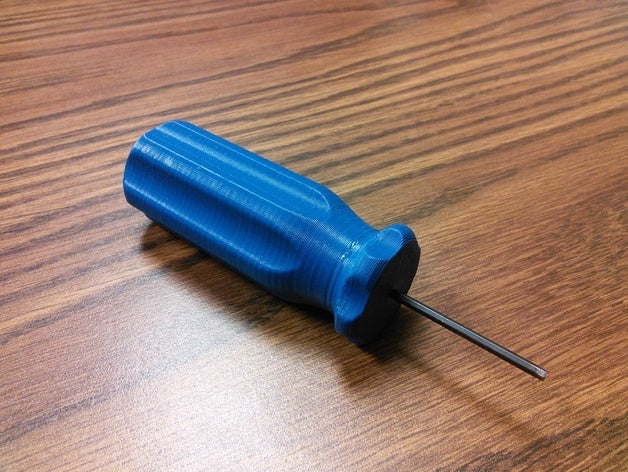 allen anahtarı tornavida el aletleri kolu hex anahtar aracı 3D print model - Mito3D